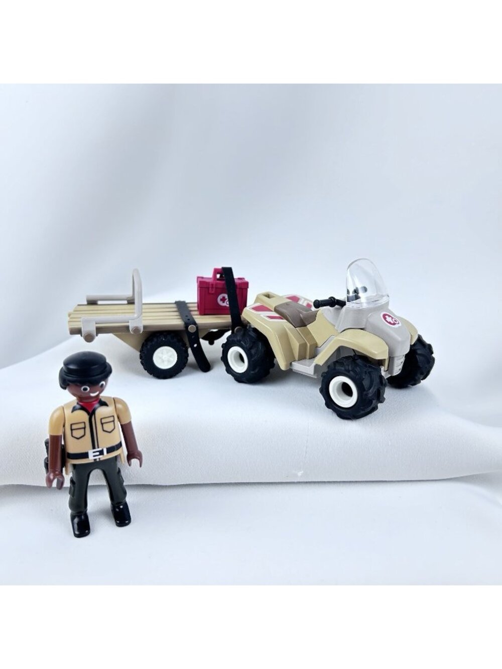 Playmobil Witopia Animal Rescue Quad - Incomplete